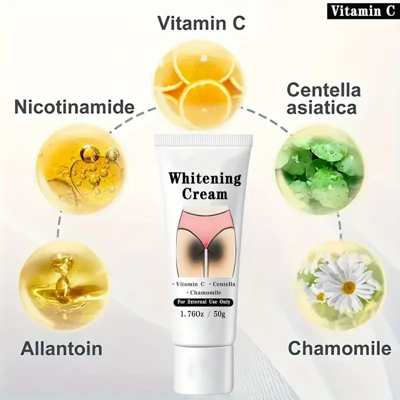 Vitamin-Packed Brightening Cream 50g - Radiant Skin (For private Parts)