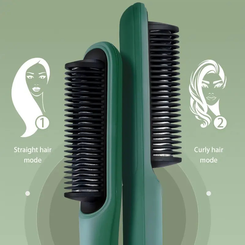 Professional Electric Hair Straightener Brush