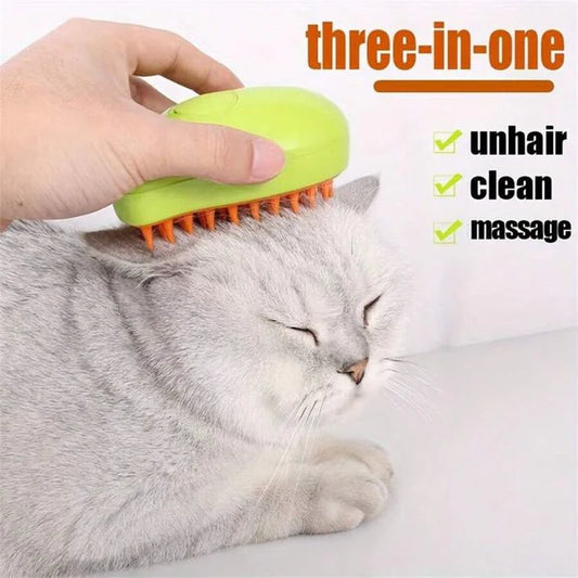 Pet Steam Brush 3 in 1