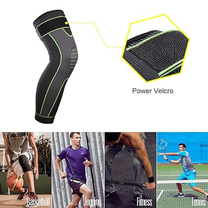 Knee Compression Sleeve – Pain Relief & Support for Sports, Swelling & Everyday Use