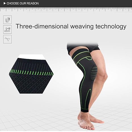Knee Compression Sleeve – Pain Relief & Support for Sports, Swelling & Everyday Use