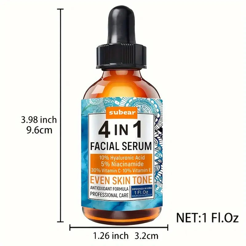 Subear 4-in-1 Facial Serum (2-Pack) – Hydrating & Brightening Formula