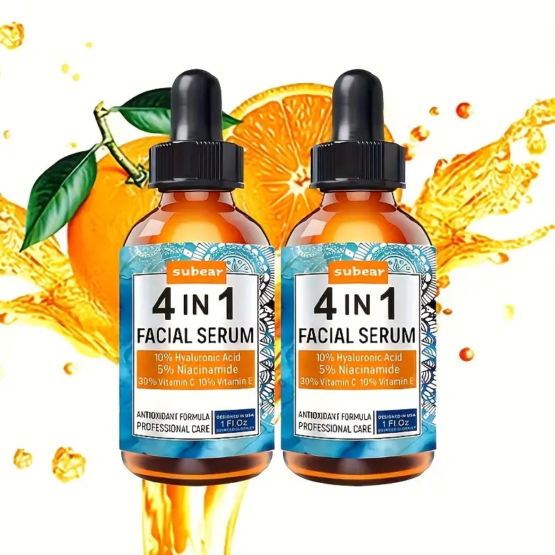 Subear 4-in-1 Facial Serum (2-Pack) – Hydrating & Brightening Formula