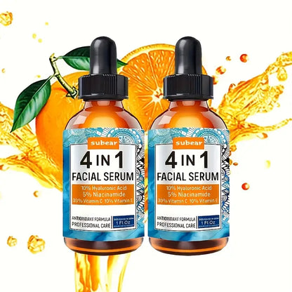 Subear 4-in-1 Facial Serum (2-Pack) – Hydrating & Brightening Formula