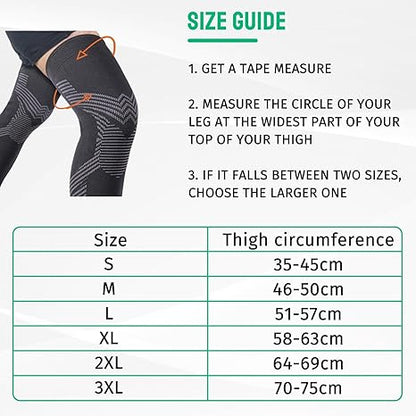 Knee Compression Sleeve – Pain Relief & Support for Sports, Swelling & Everyday Use