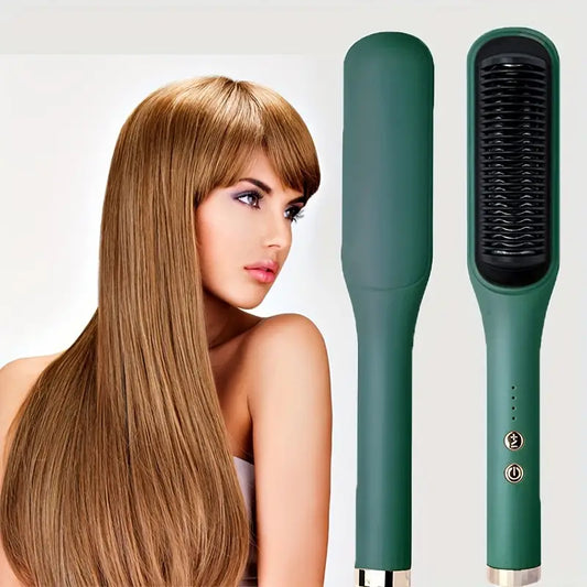 Professional Electric Hair Straightener Brush