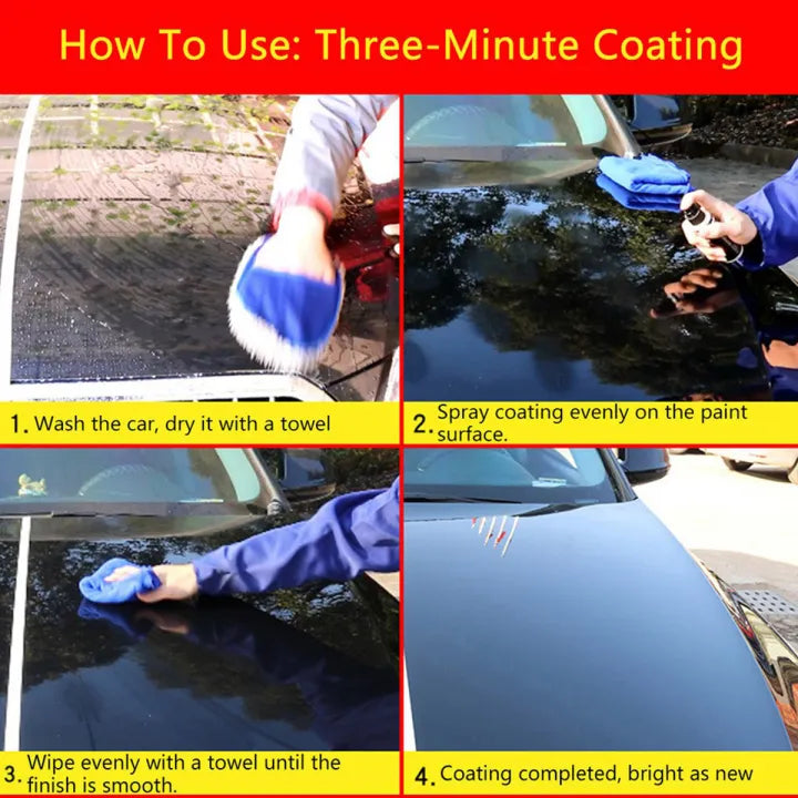 Nano Shield Premium Ceramic Coating – Ultra Gloss & Protection for Cars & Motorcycles