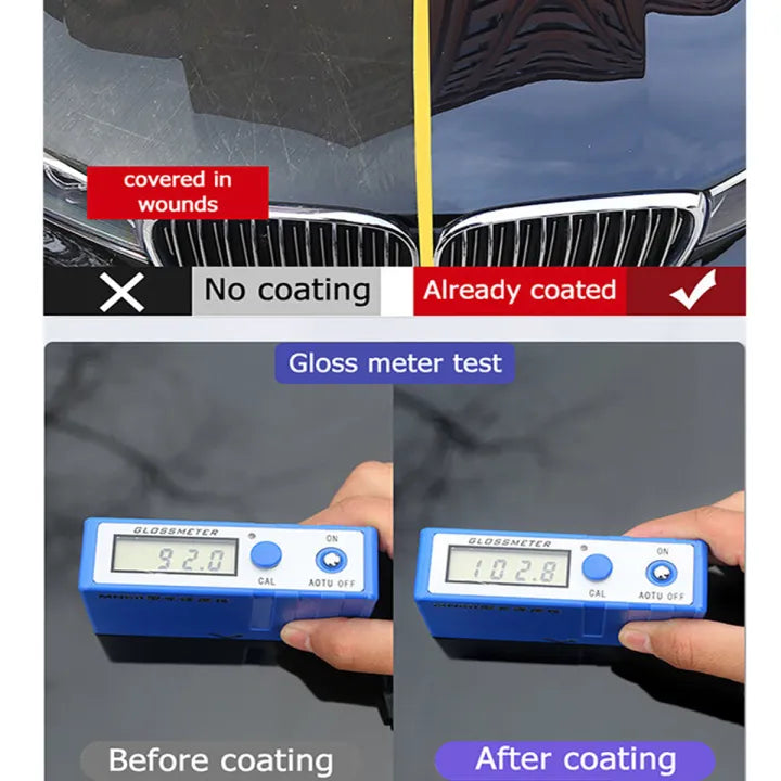 Nano Shield Premium Ceramic Coating – Ultra Gloss & Protection for Cars & Motorcycles