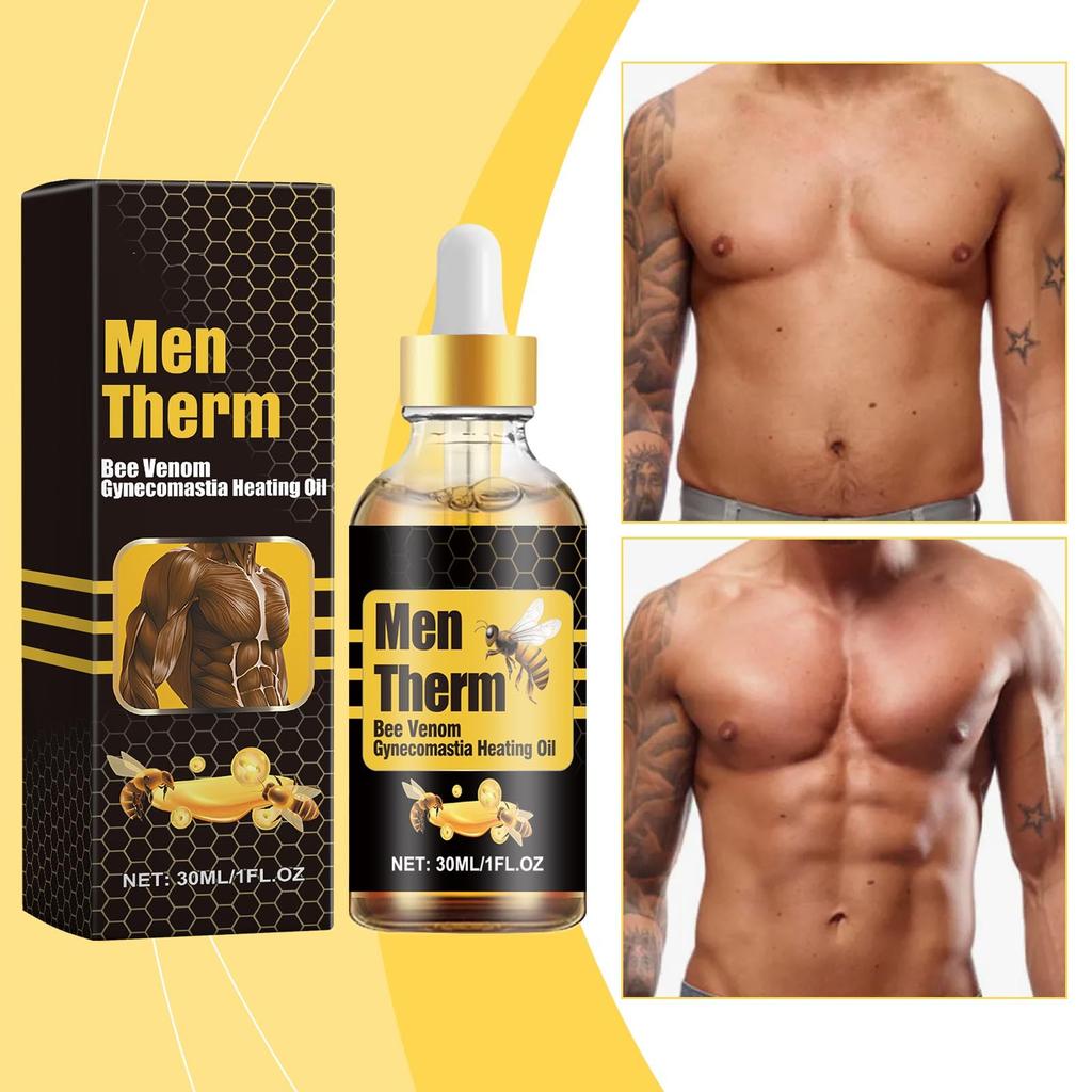 Men’s Chest Care Solution – Skin Elasticity & Health Enhancer