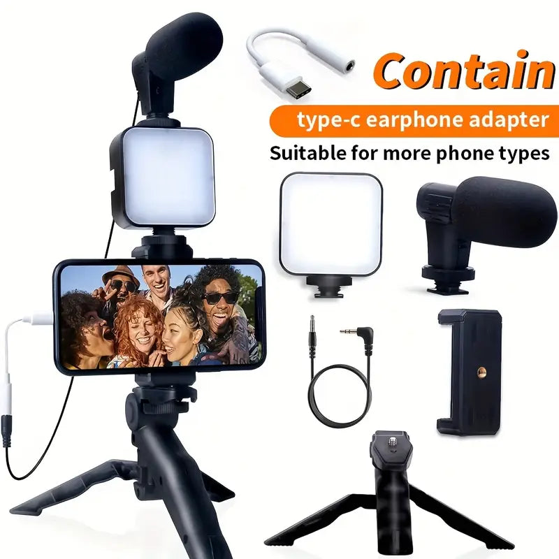 Mini Vlogging Kit – Portable Setup for Content Creators