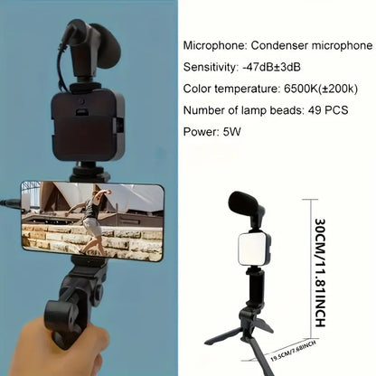 Mini Vlogging Kit – Portable Setup for Content Creators