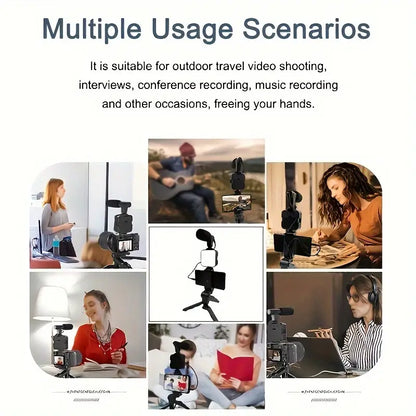 Mini Vlogging Kit – Portable Setup for Content Creators