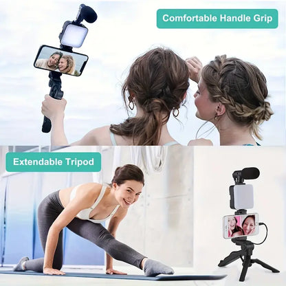 Mini Vlogging Kit – Portable Setup for Content Creators