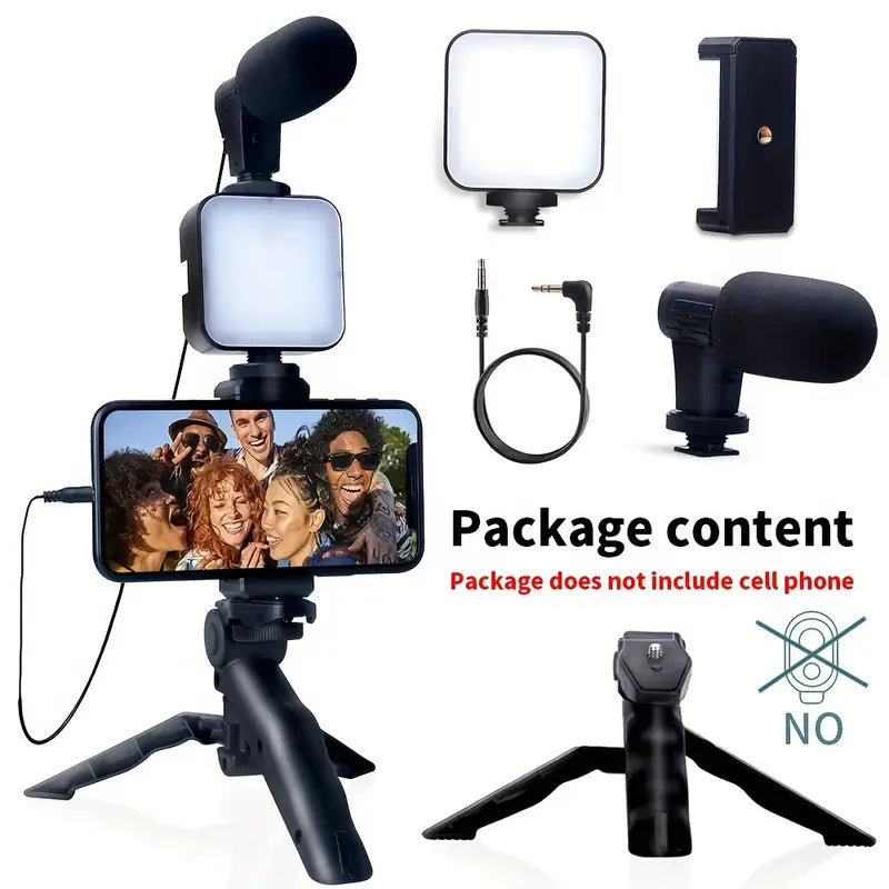Mini Vlogging Kit – Portable Setup for Content Creators
